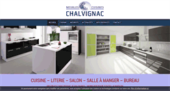 Desktop Screenshot of meubles-chalvignac.com